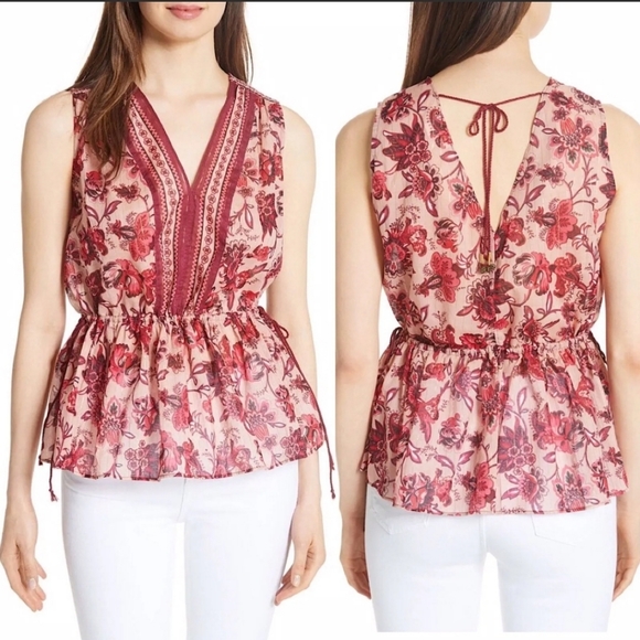 SOLD Kate Spade Pink Spring Top - Picture 5 of 7